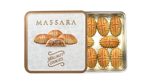 Picture of Massara Walnut Cookies (Metal Packaging) 200 g