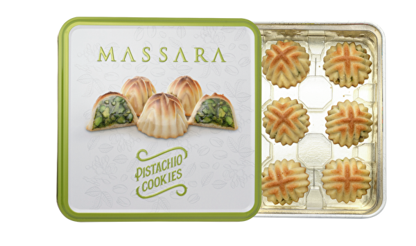 Picture of Massara Pistachio Cookies (Metal Packaging) 160 g