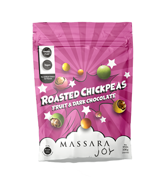 Picture of Massara Fruit AND Dark Chocolate Roasted Chickpeas