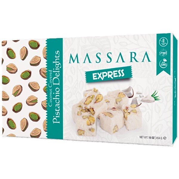 Picture of Massara Express Coconut Covered Pistachio Delights