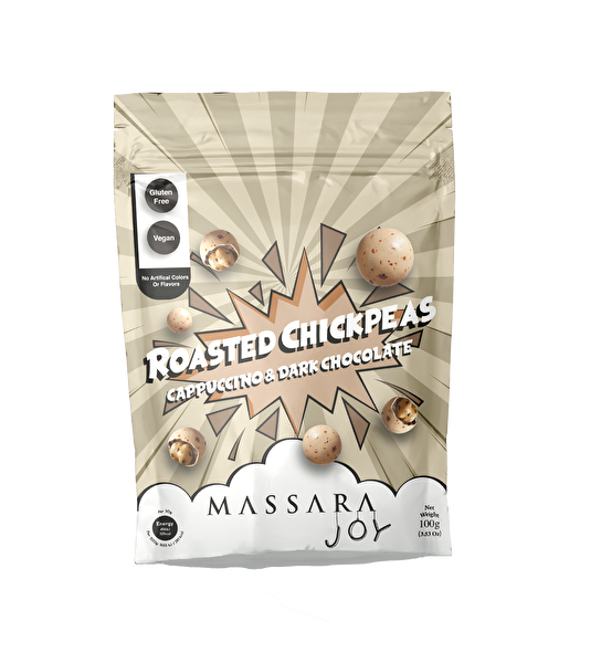 Picture of Massara Cappuccino AND Dark Chocolate Roasted Chickpeas