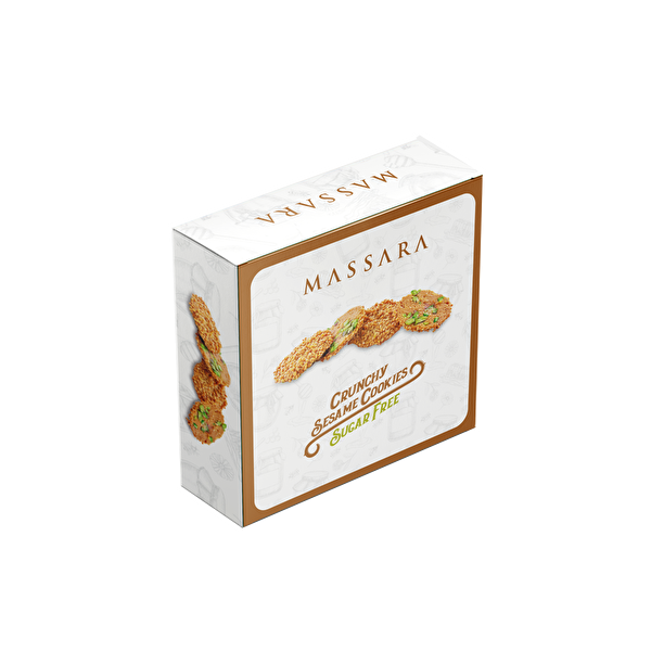 Picture of Massara Crunchy Sesame Cookies (Sugar Free) 200 g
