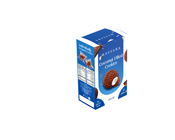 Picture of Massara Wrapped Coconut Filled Cookies 250 g