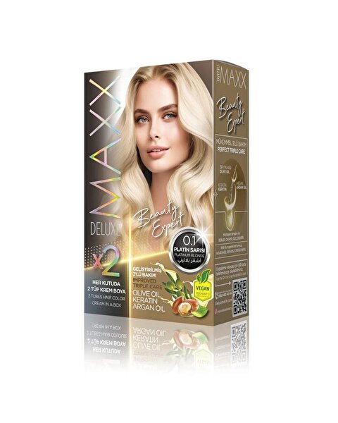 MAXX DELUXE BEAUTY EXPERT SAÇ BOYASI KİTİ 0.1. ürün görseli