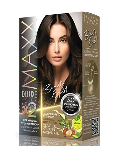 MAXX DELUXE BEAUTY EXPERT SAÇ BOYASI KİTİ 3.0. ürün görseli
