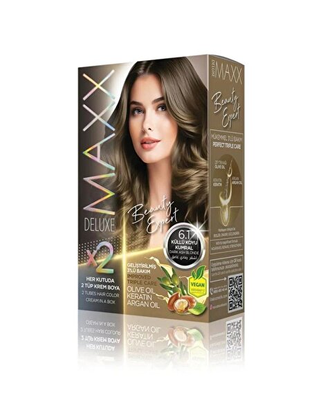 MAXX DELUXE BEAUTY EXPERT SAÇ BOYASI KİTİ 6.1. ürün görseli