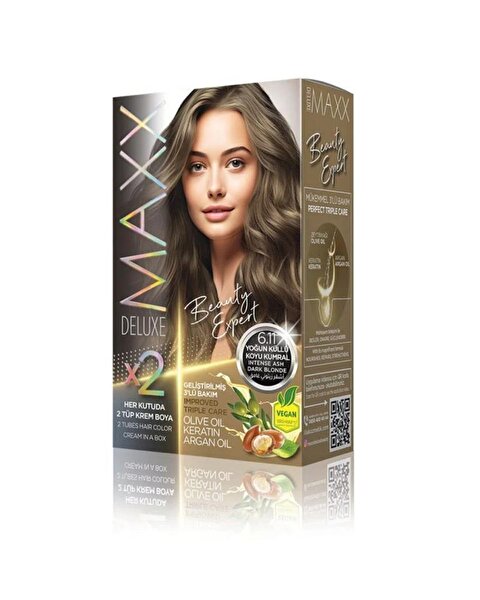 MAXX DELUXE BEAUTY EXPERT SAÇ BOYASI KİTİ 6.11. ürün görseli