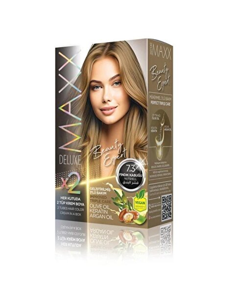MAXX DELUXE BEAUTY EXPERT SAÇ BOYASI KİTİ 7.3. ürün görseli