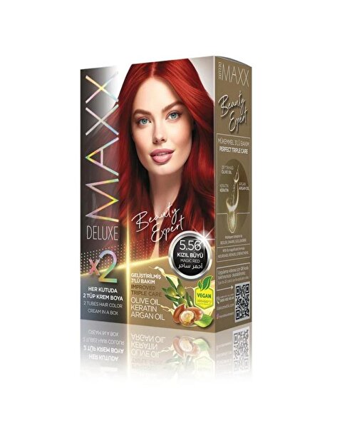 MAXX DELUXE BEAUTY EXPERT SAÇ BOYASI KİTİ 5.56. ürün görseli
