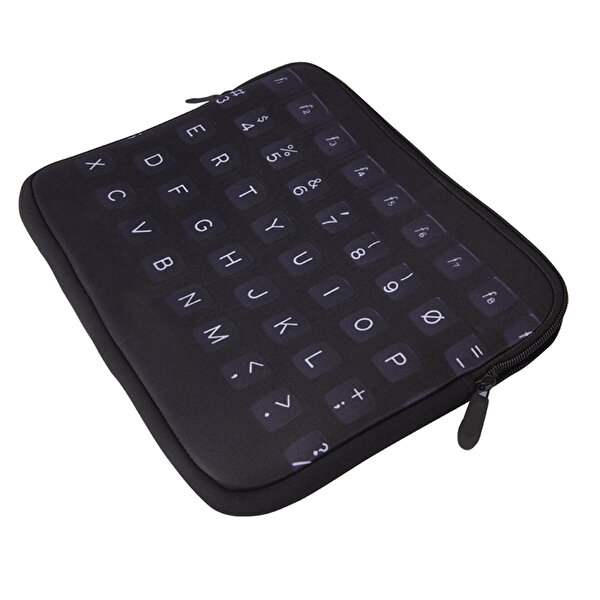 Nektar Neopren Tablet Kılıfı Siyah Klavye. ürün görseli