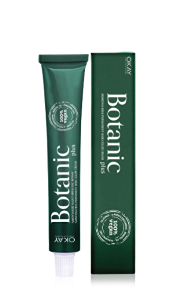Picture of Botanic Plus Ammonia Free Hair Color Cream - 60 ml Black No:1.0