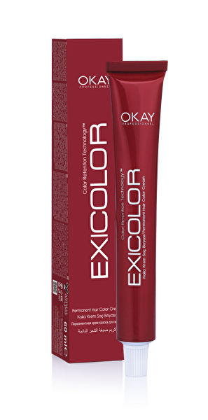 Picture of Exicolor Hair Color Cream - 60 ml  Black No:1