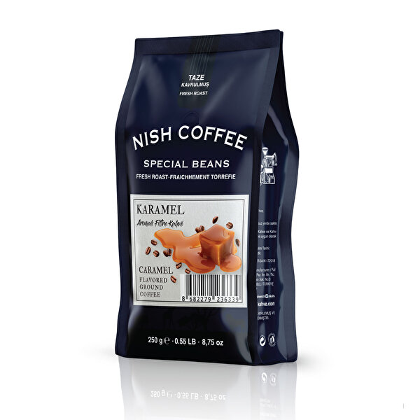 Picture of Nish Caramel Flavored Filter Coffee 250 Gr
