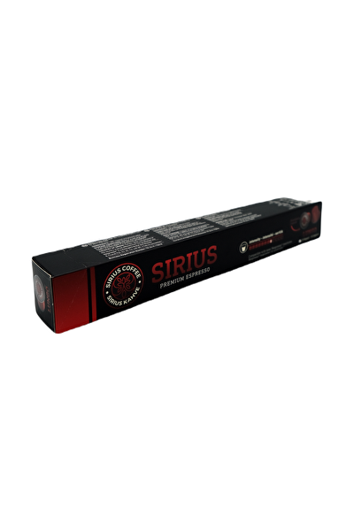 Picture of Sirius Premium Capsule Coffee, Lungo (Density No 8) 55 G