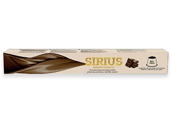 Picture of Sirius Premium Çikolata Aromalı Kapsül Kahve 55 gr