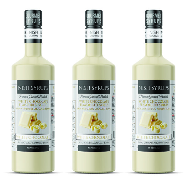 Picture of Nish White Cocolate Syrups Set Of 3 (3x700ml)