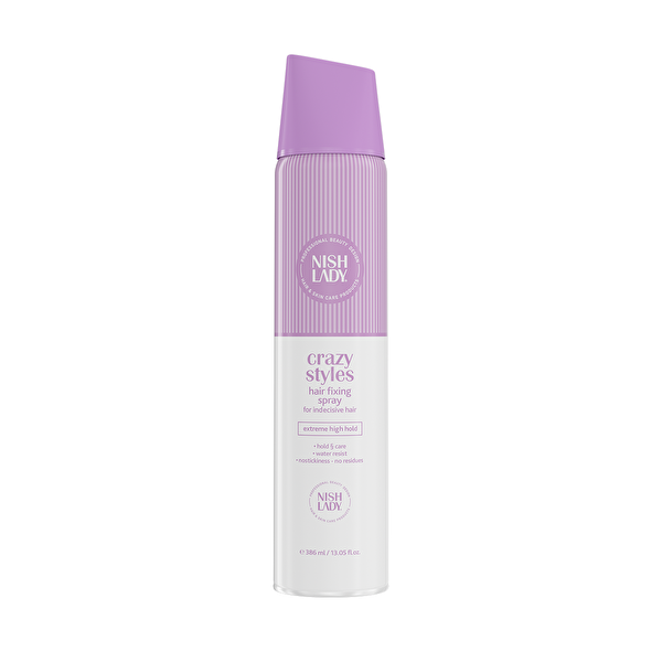 Picture of Nishlady Fixing Spray 386 Ml Crazy Styles