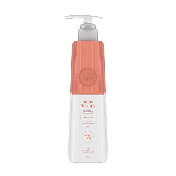 Picture of Nishlady Botox Therapy Pre Treatment Shampoo Step 1 - 503ml  (Set İçin)