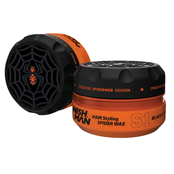 Picture of Nishman Hair Styling Aqua Spider Wax S1 Black Widow