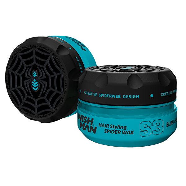 Picture of Nishman Hair Styling Aqua Spider Wax S3 Blue Web