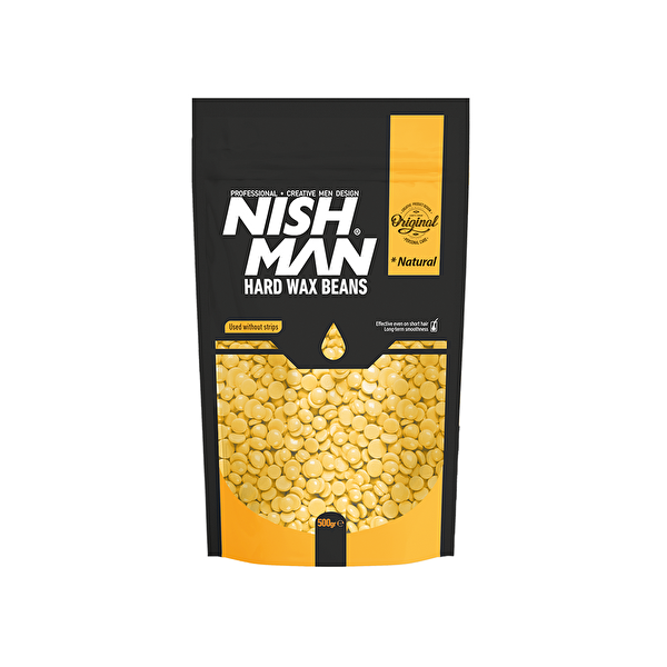 Picture of Nishman Hard Wax Beans ( Granul Depilatory Wax Without Stripless) - Natural