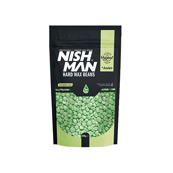 Picture of Nishman Hard Wax Beans ( Granul Depilatory Wax Without Stripless) - Azulen