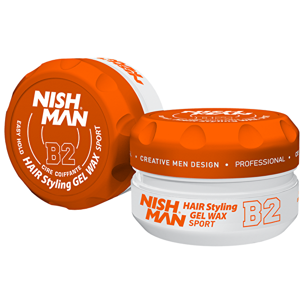 Picture of Nishman Hair Styling Aqua Gel Wax B2 Sport