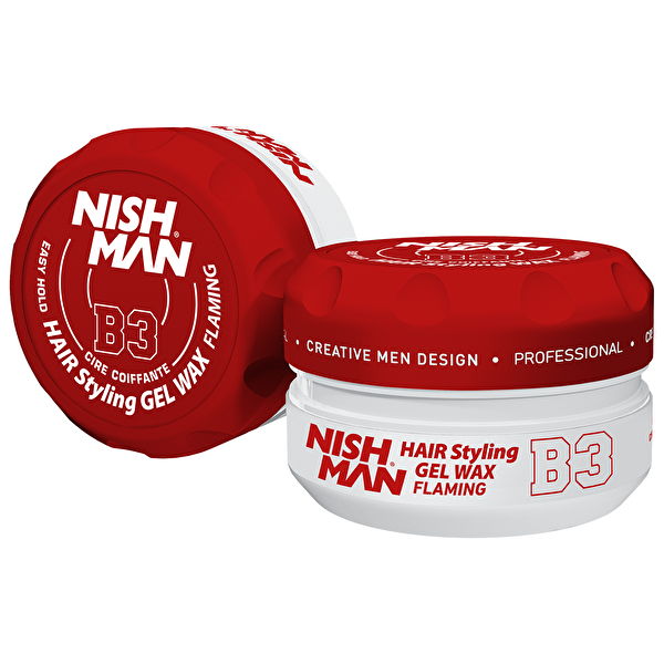 Picture of Nishman Hair Styling Aqua Gel Wax B3 Flaming