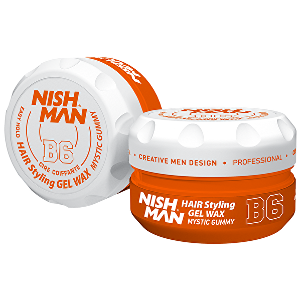 Picture of Nishman Hair Styling Aqua Gel Wax B6 Mystic Gummy