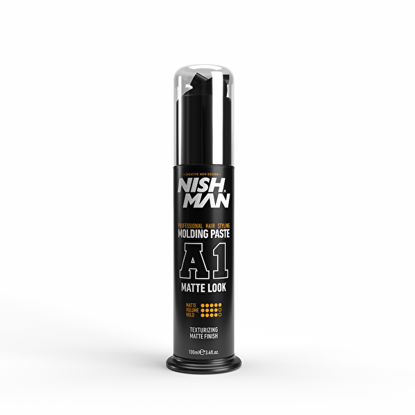 Picture of Nishman Hair Styling Molding Paste A1 Matte Look 100 Ml