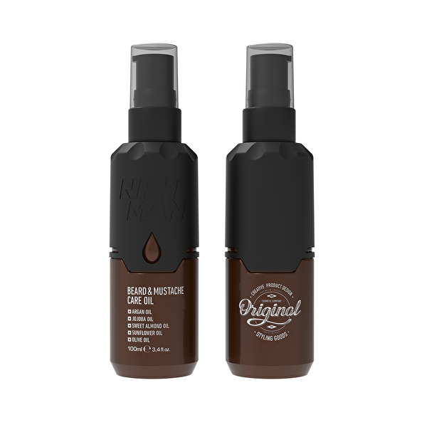 Picture of Nishman Beard&Mustache Care Oil 100 Ml 