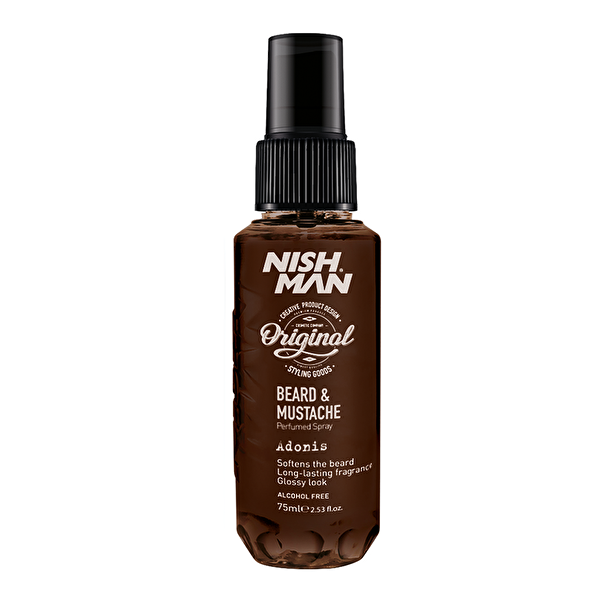 Picture of Nishman Beard&Mustache Perfume Adonis 75 Ml