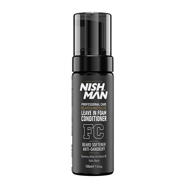 Picture of Nishman Beard&Mustache Leave-in Foam Conditioner 150 Ml
