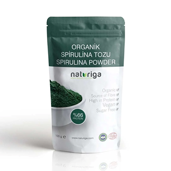 Picture of Naturiga Organic Spirulina Powder (100 Gr)