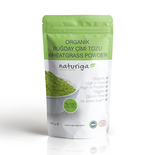 Picture of Naturiga Organic Wheatgrass Powder (100 Gr)