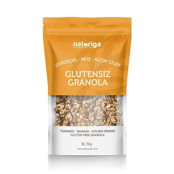 Picture of Naturiga Gluten Free Granola / Turmeric & Banana & Golden Berry (250 Gr)