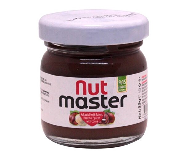 Picture of DKC Hazelnut Spread With Cocoa %15 35 g glass Jar
