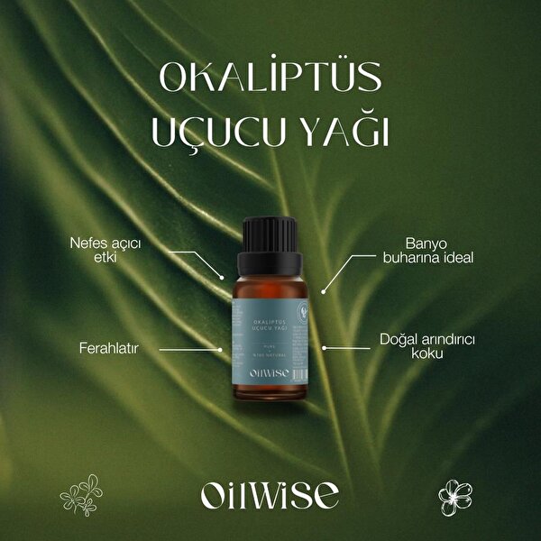 Picture of Oilwise Ferahlatıcı ve Dinlendirici Okaliptüs Uçucu Yağı 10 ml