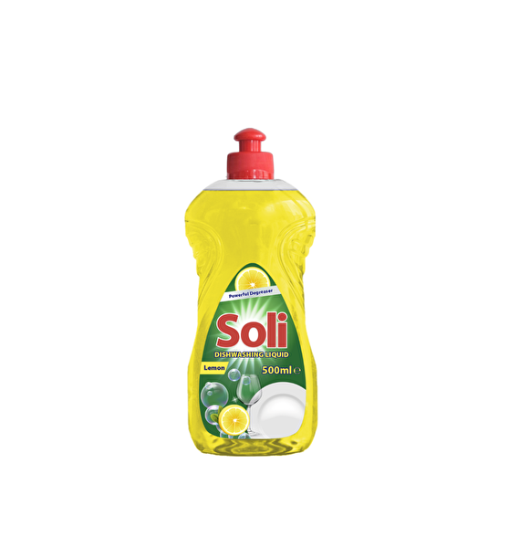 Picture of Soli Dishwashing Liquid Lemon 500 Ml X 24