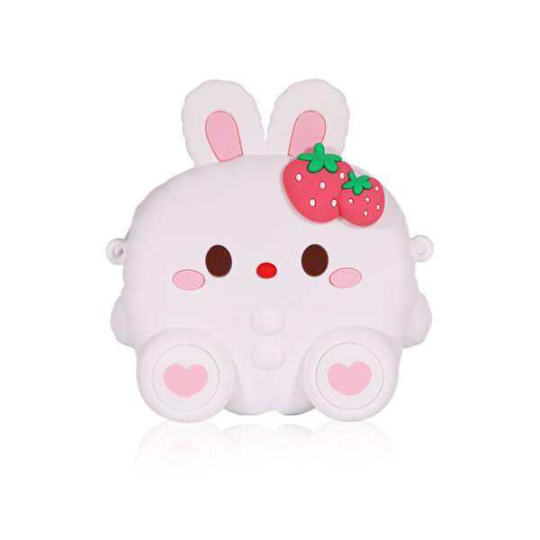 Picture of Ogi Mogi Toys Silicone White Bunny Shoulder Bag