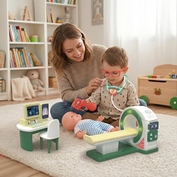 Ogi Mogi Toys Işıklı ve Sesli Bilgisayarlı Tomografi Makinesi Medikal Oyun Seti. ürün görseli