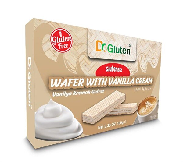 Picture of Dr.Gluten Wafer With Vanilla 100 gr