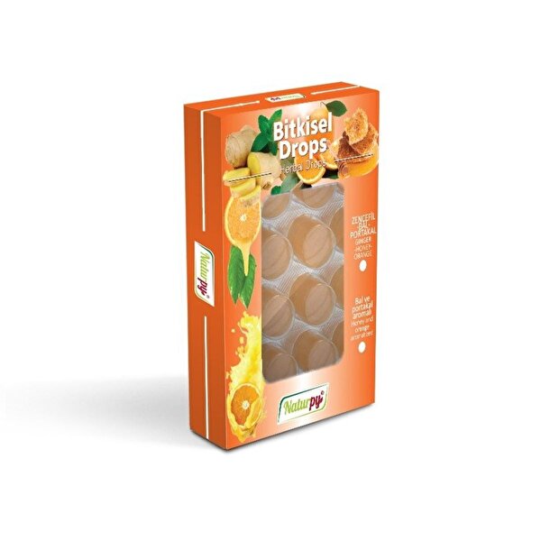 Picture of Naturpy Herbal Drops  (Orange And Ginger Flavored) 30 gr