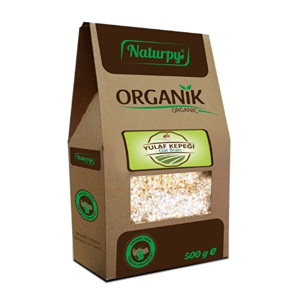 Picture of Naturpy Organic Oat Bran 500 gr