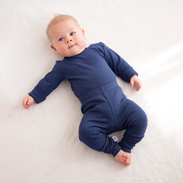 Picture of Owli CozyBlend 2-Piece Set 4-6 M Blue