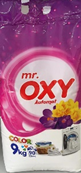 Picture of MR.OXY Automatic Powder Laundry Detergent Color 9 Kg