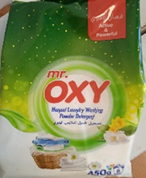 Picture of MR.OXY Manuel Powder Laundry Detergent Universal 0,45 Kg