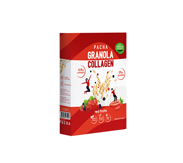 Picture of Pacha Natural Collagen & Protein  Granola with Red Fruits (300G)