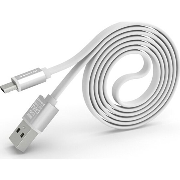 Pineng PN-303 Micro USB Beyaz Kablo. ürün görseli
