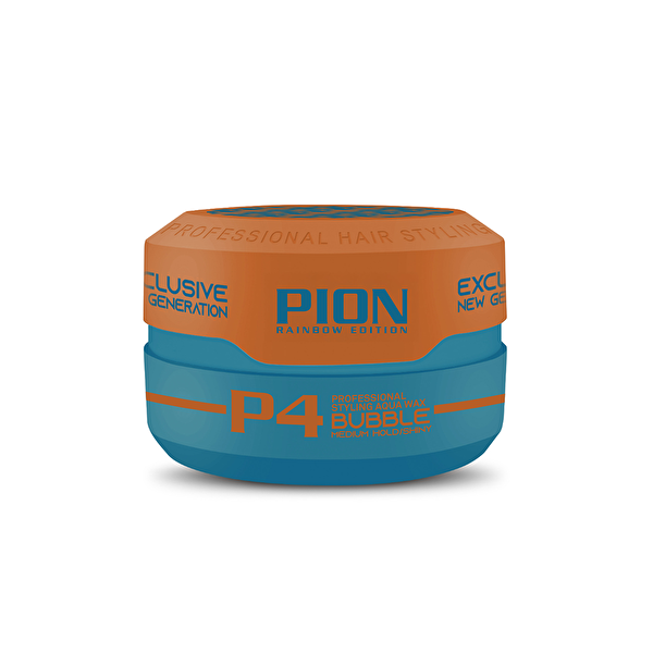 Picture of Pion Rainbow Aqua Wax P4 Medium Hold Shiny Bubble 150 Ml